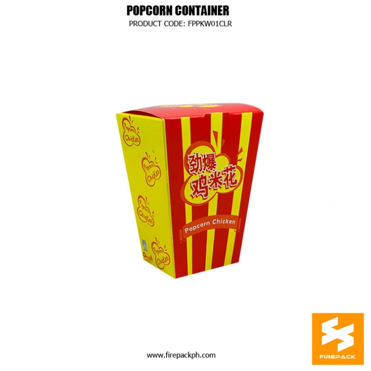 popcorn box maker customized